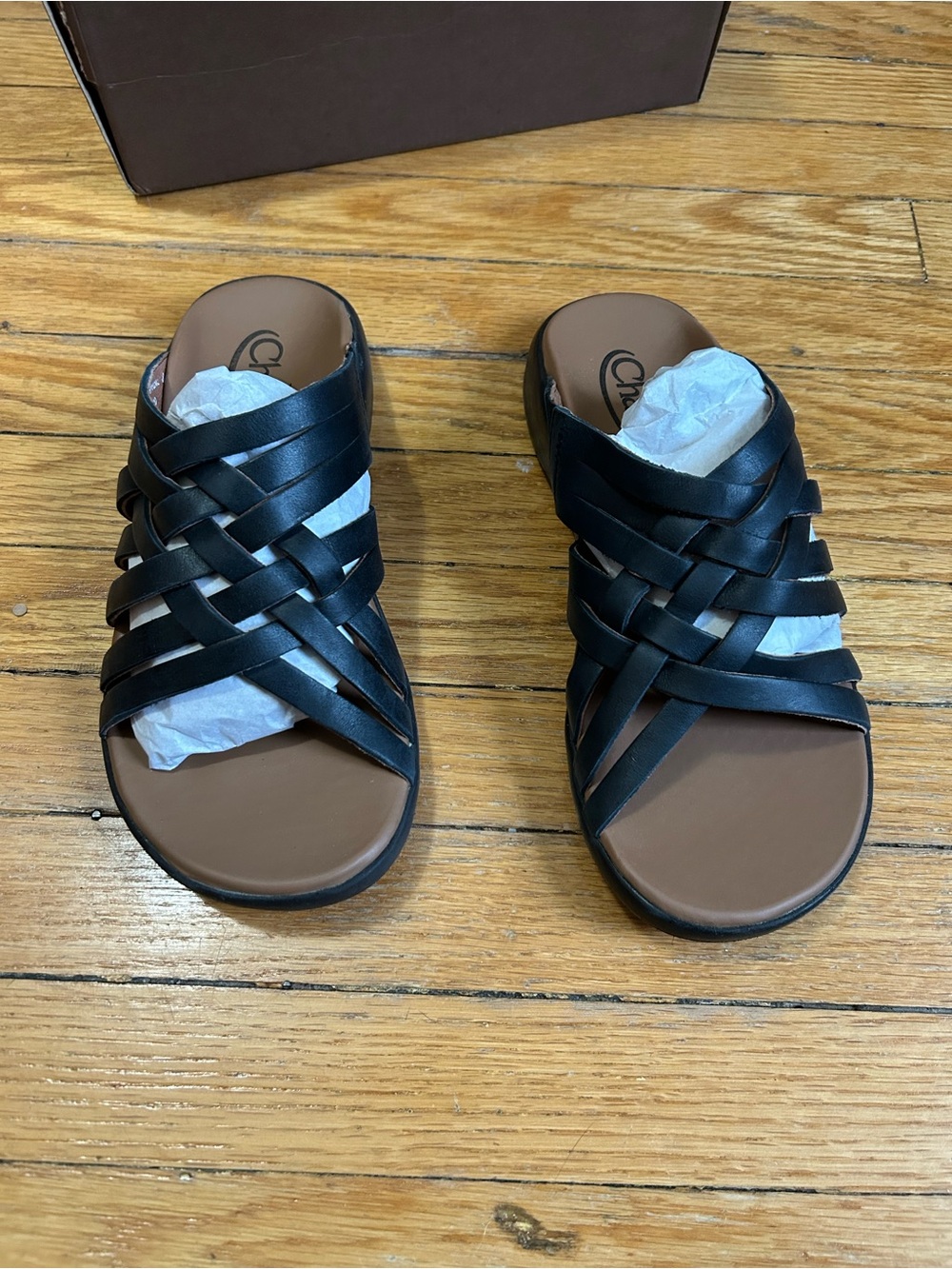 Chaco Sofia Black Sandals, BNIB, size 8